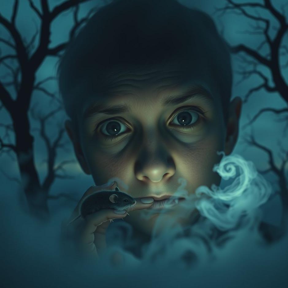 Dream : Seeing being afraid of a baby mouse in a dream