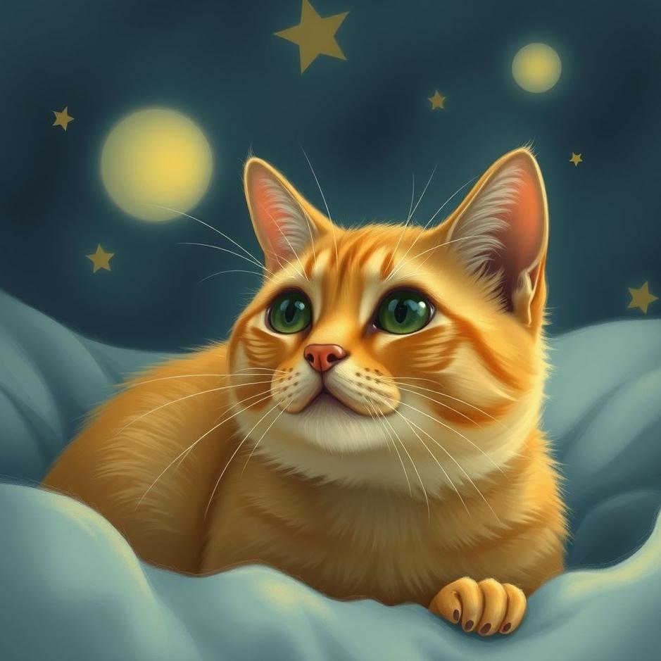 Dream : Seeing being afraid of a yellow cat in a dream