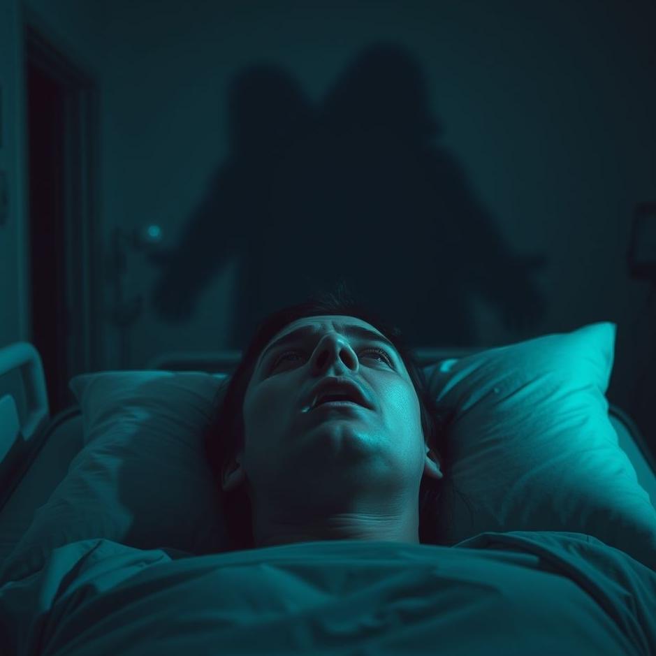 Dream : Seeing being afraid of the hospital in a dream