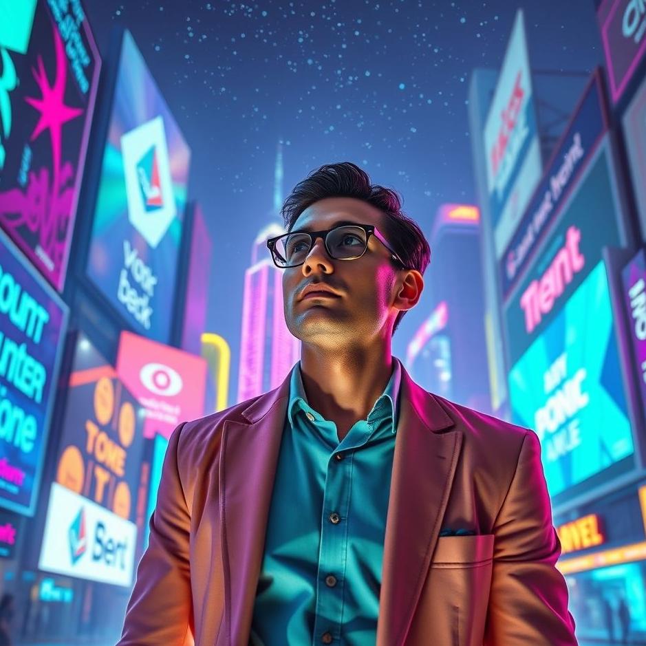 Dream : Seeing being an advertiser in a dream