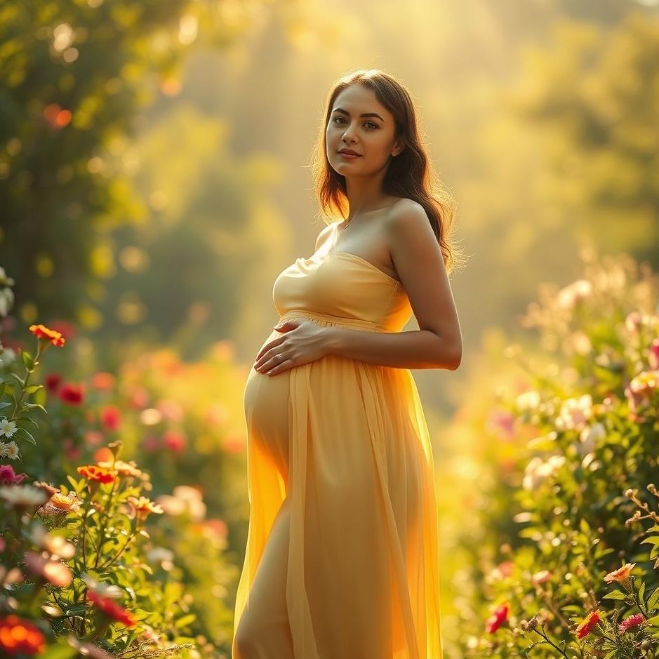 Dream : Seeing being pregnant without getting married in a dream