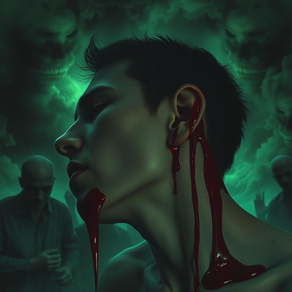 Dream : Seeing blood flowing from the ear in a dream