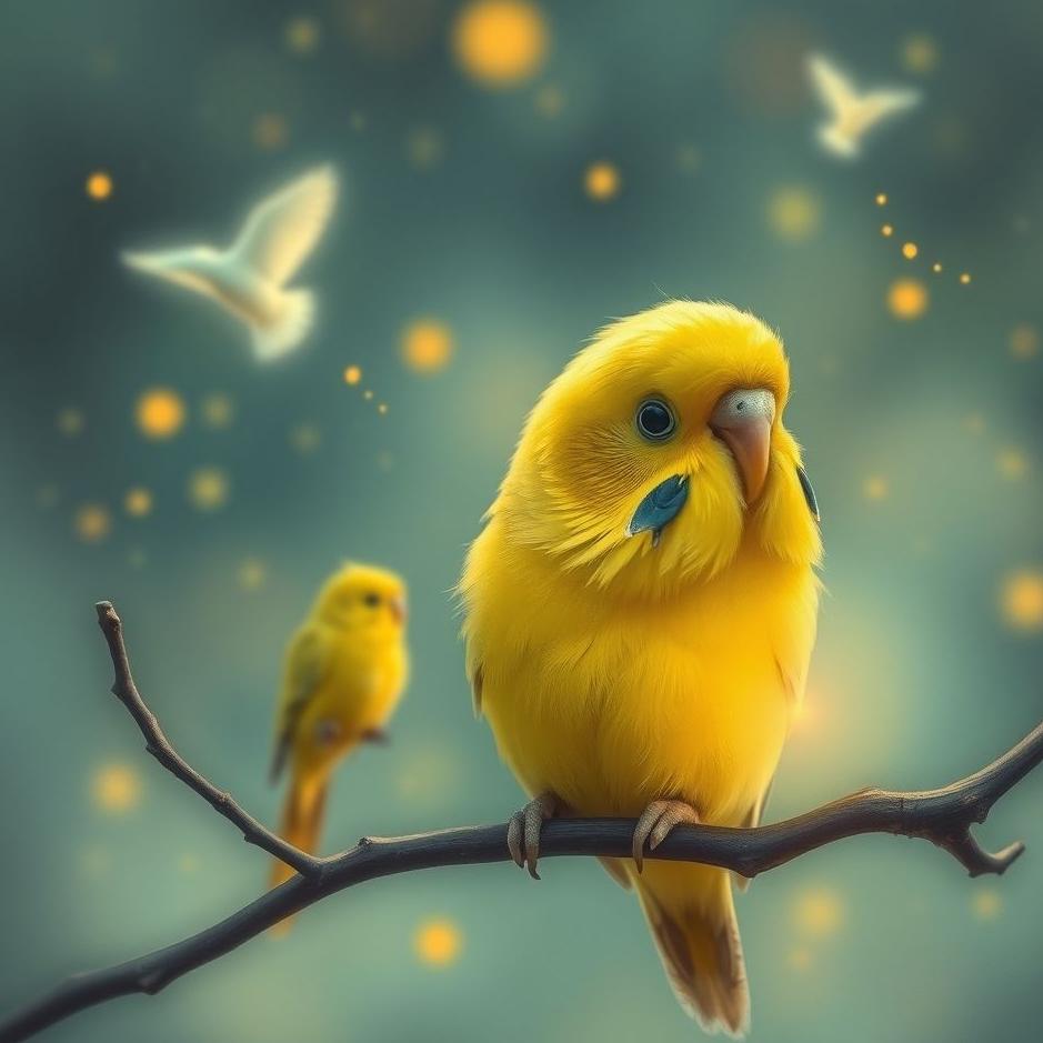 Dream : Seeing bringing a budgie home in a dream