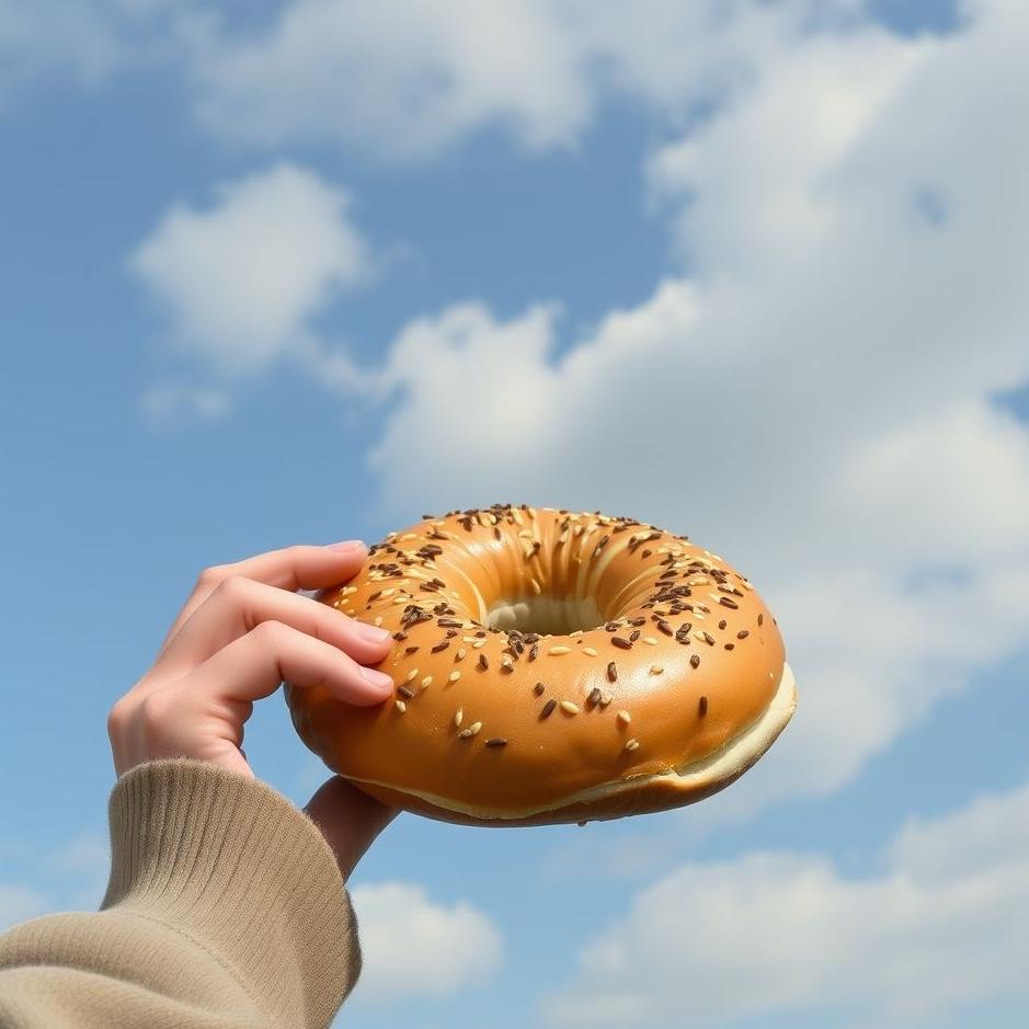 Dream : Seeing carrying a bagel in a dream