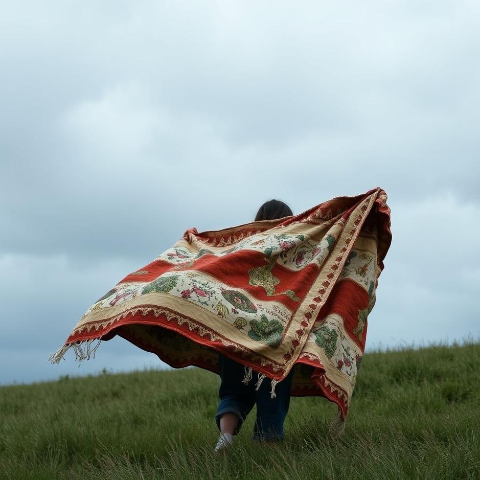 Dream : Seeing carrying a dirty quilt in a dream