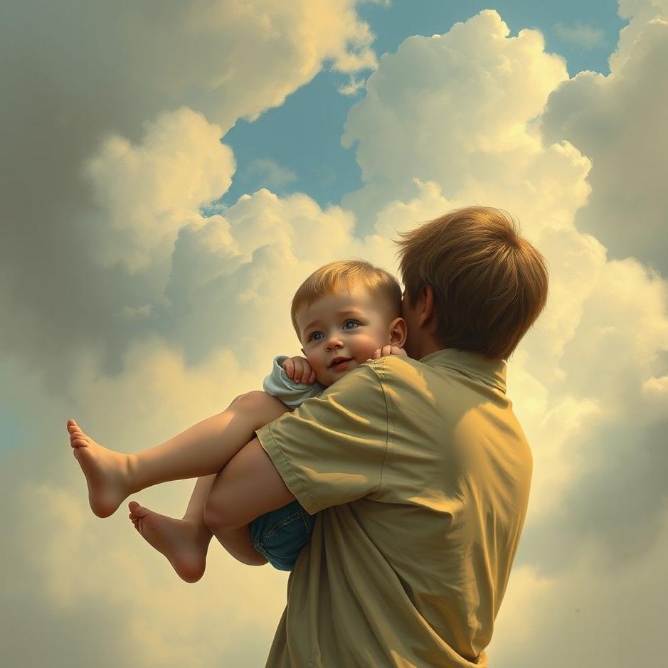 Dream : Seeing carrying a little boy in a dream