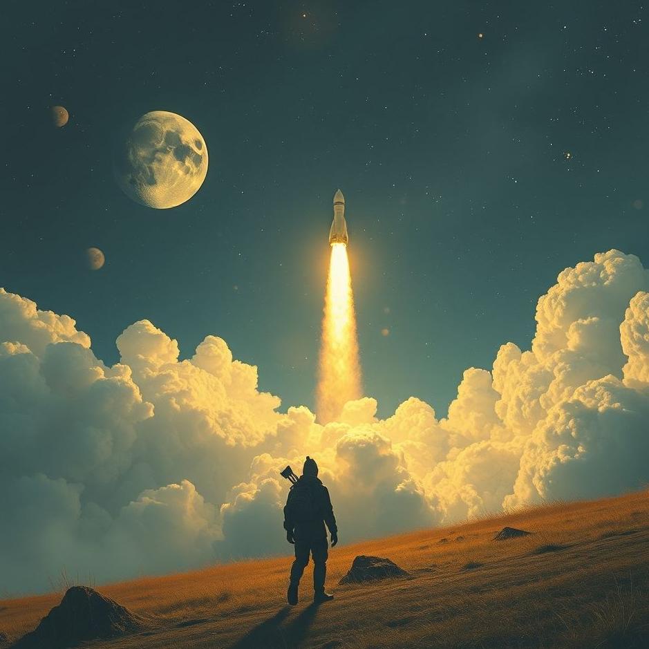 Dream : Seeing carrying a rocket in a dream