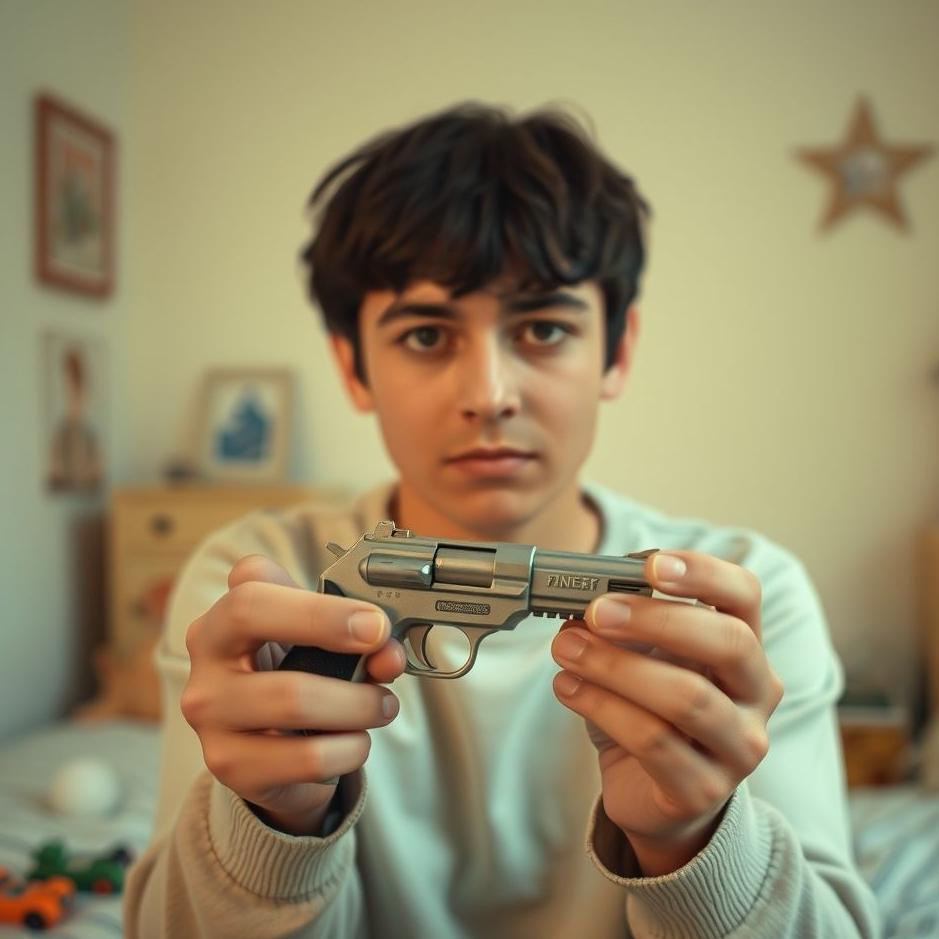 Dream : Seeing carrying a toy gun in a dream