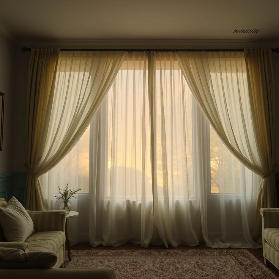 Dream : Seeing changing the curtains of the house in a dream