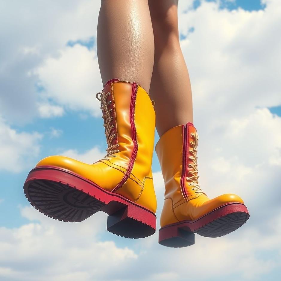 Dream : Seeing colorful boots in a dream