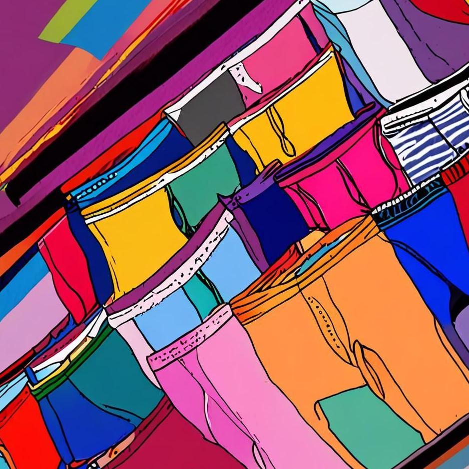 Dream : Seeing colorful underwear in a dream