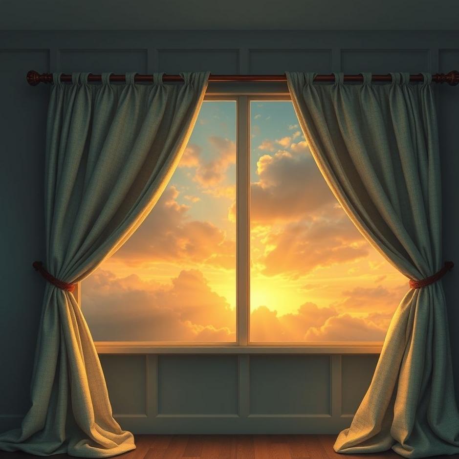 Dream : Seeing curtains being shortened in a dream