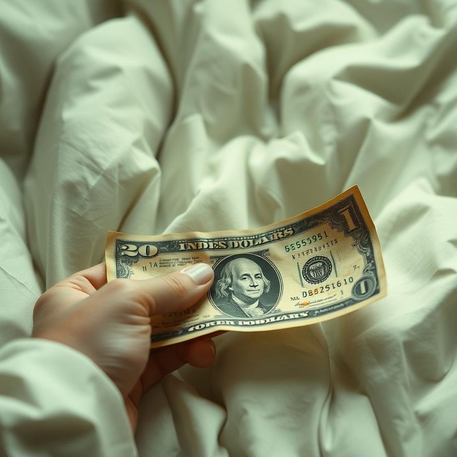 Dream : Seeing dirty paper money in a dream