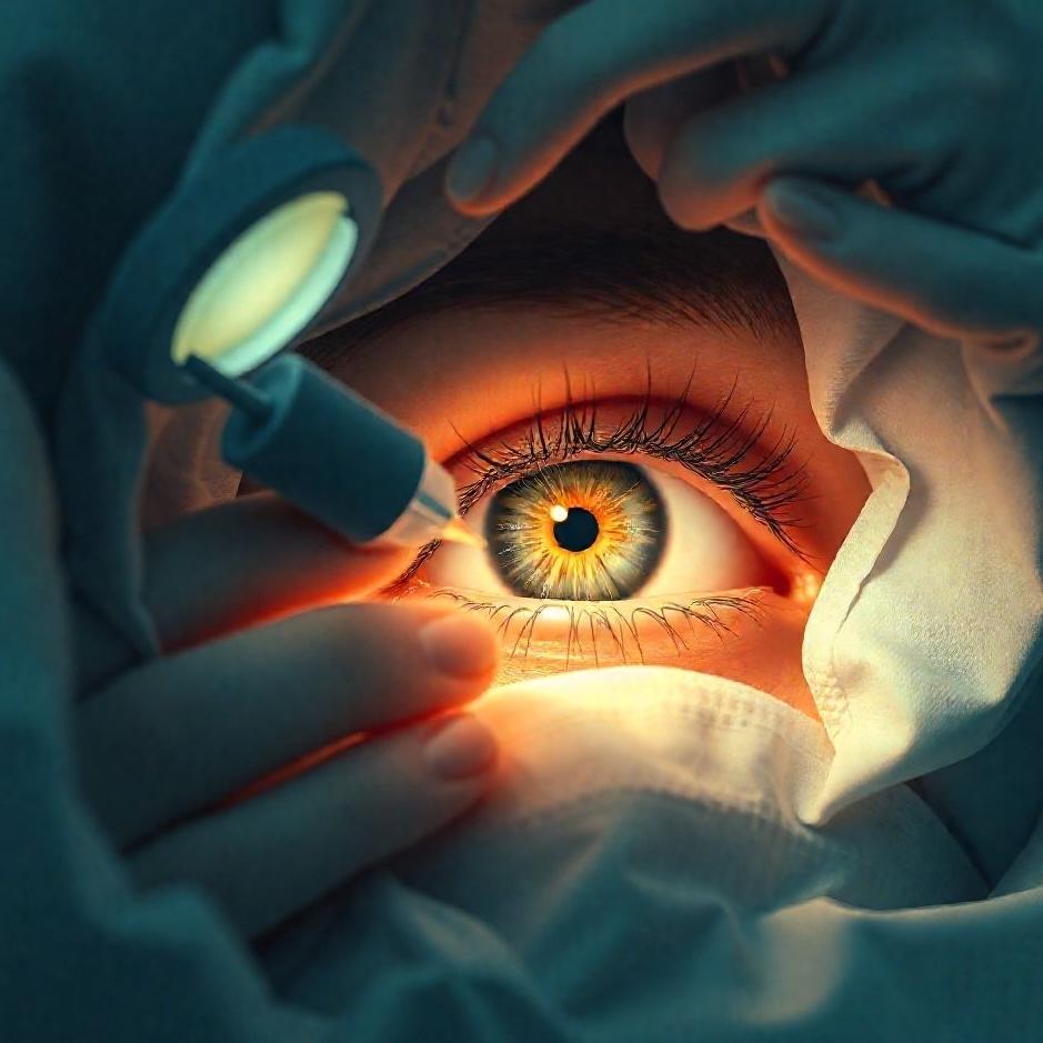 Dream : Seeing eye surgery in a dream