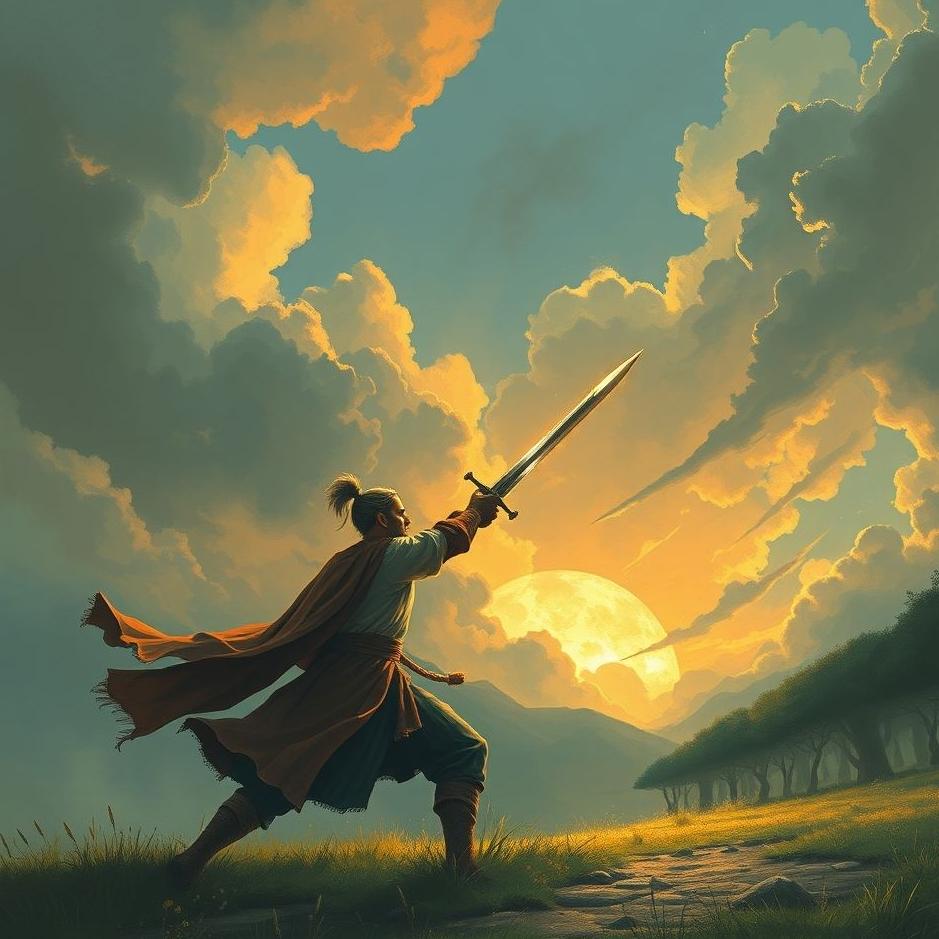 Dream : Seeing fighting with a sword in a dream