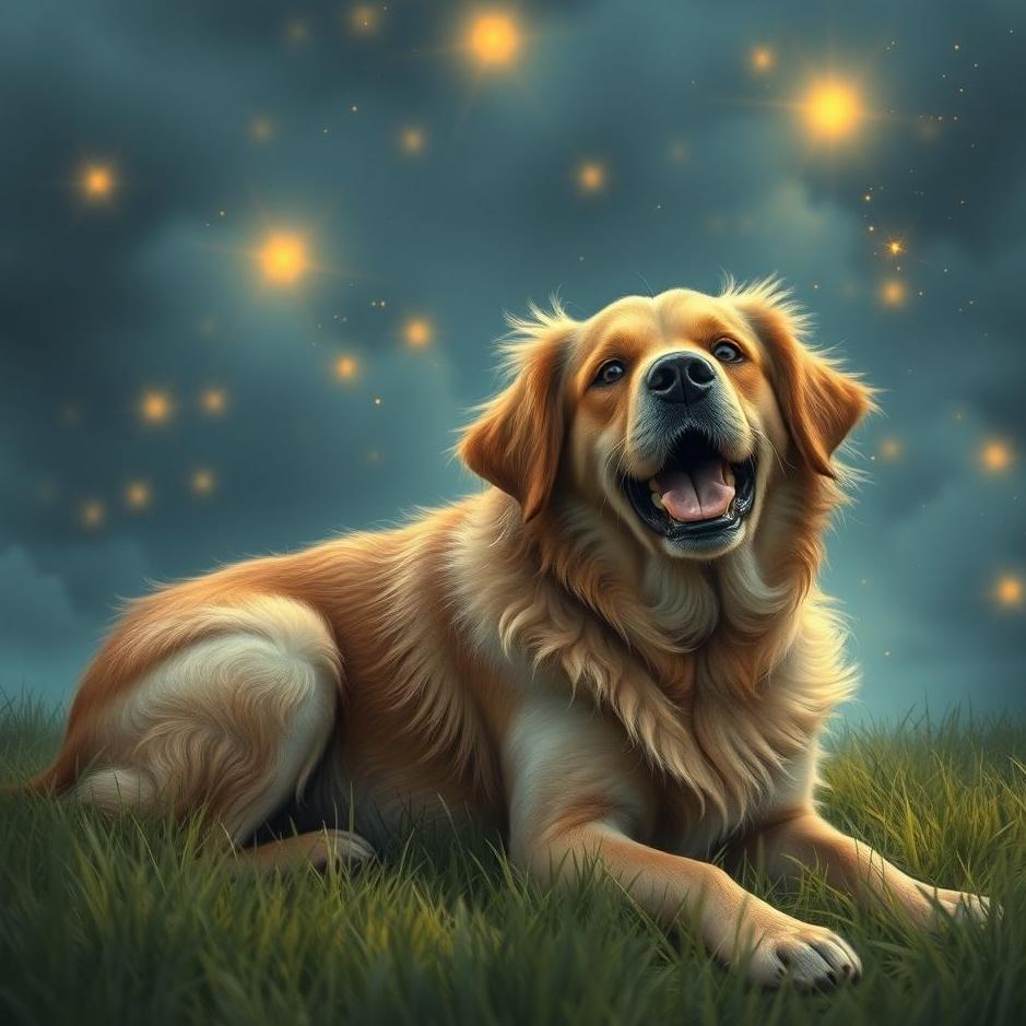 Dream : Seeing finding your old dog in a dream