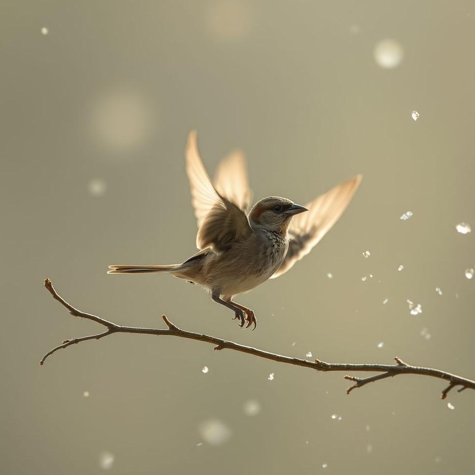 Dream : Seeing freeing a sparrow in a dream