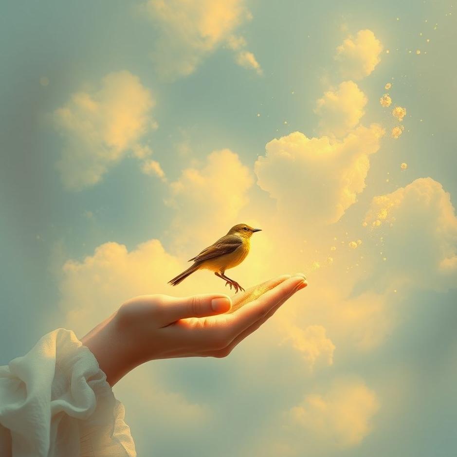 Dream : Seeing giving a bird in a dream