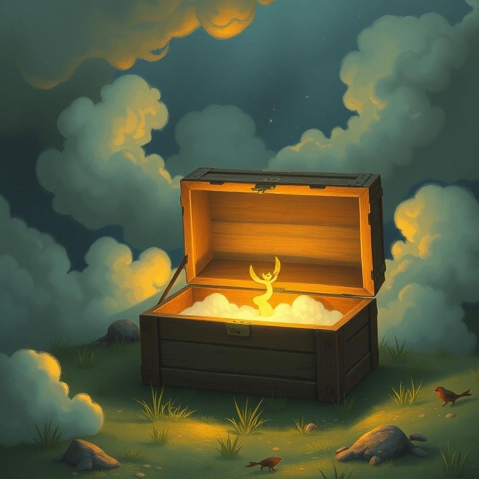 Dream : Seeing giving a chest in a dream