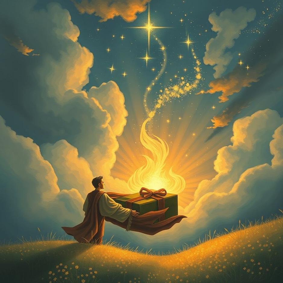 Dream : Seeing giving a gift in a dream