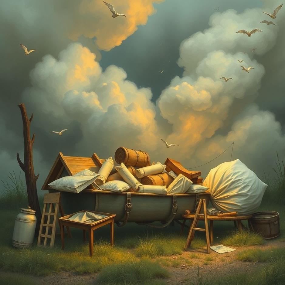 Dream : Seeing giving away your old belongings in a dream