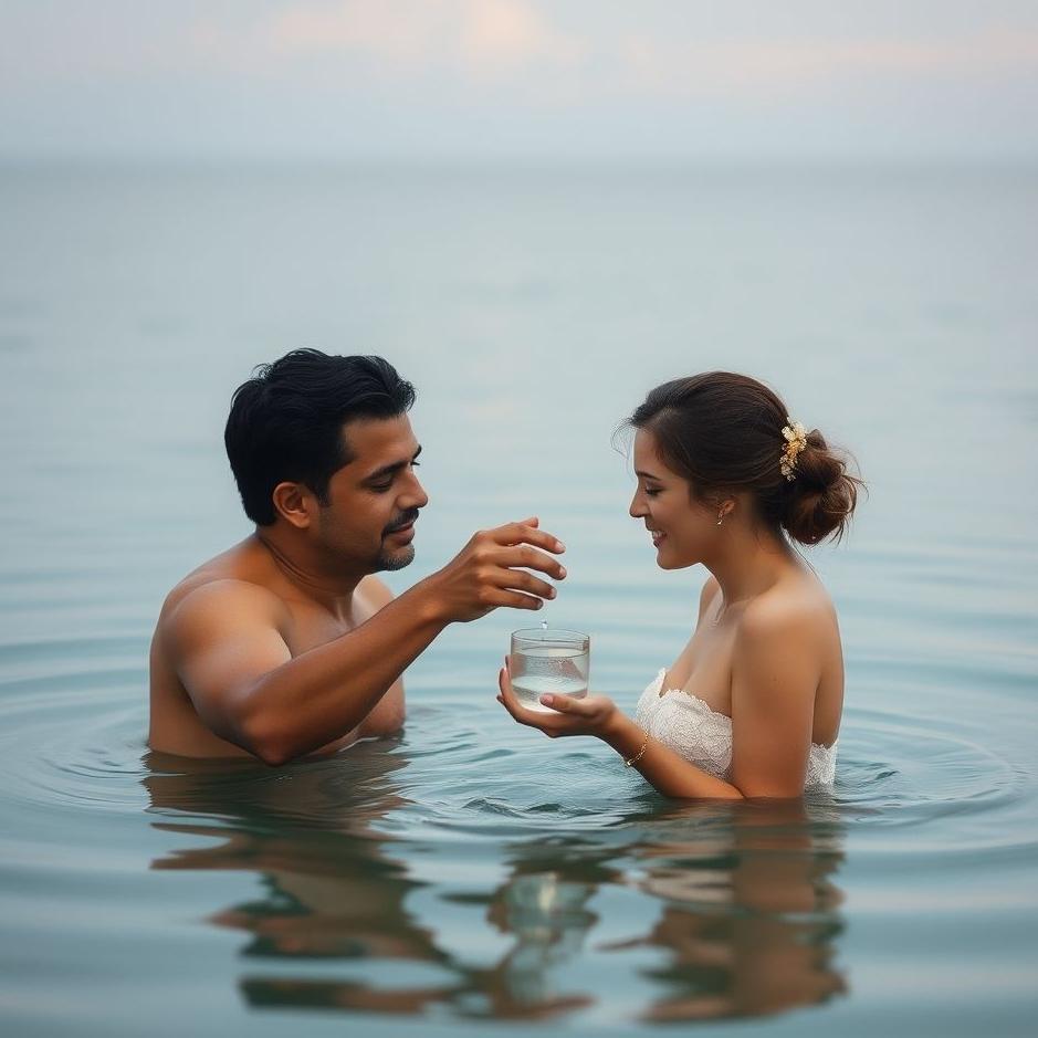 Dream : Seeing giving water to your fiancee in a dream