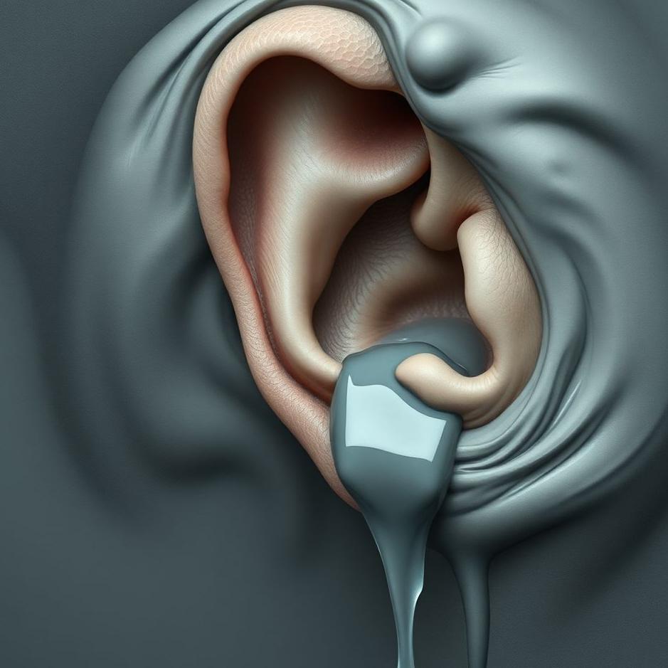 Dream : Seeing gray flowing from your ear in a dream