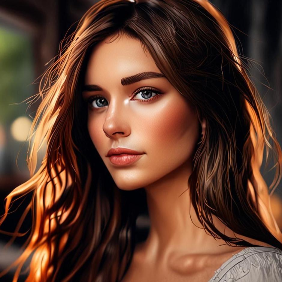 Dream : Seeing having brown hair in a dream