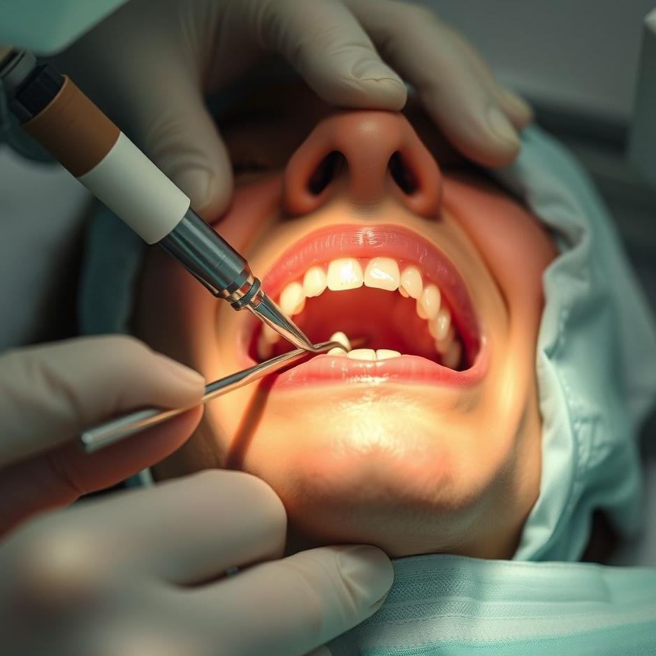 Dream : Seeing having your upper left tooth extracted in a dream