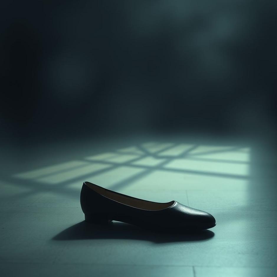 Dream : Seeing losing one black slipper in a dream