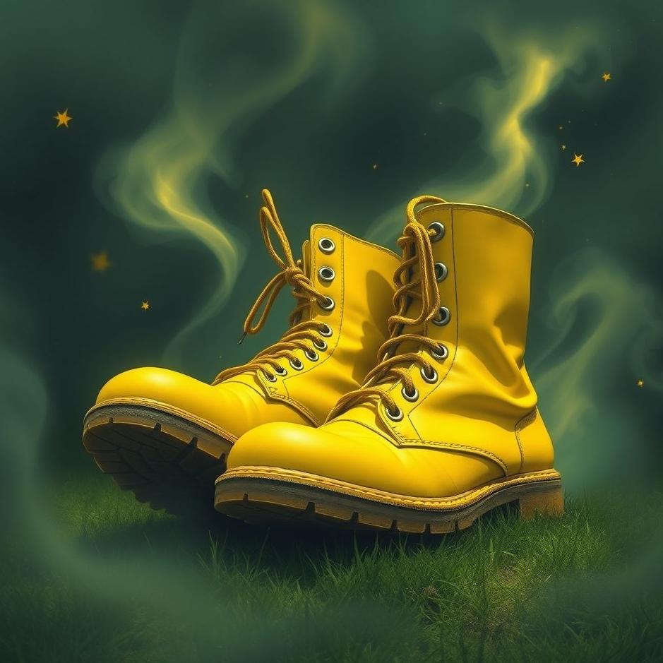 Dream : Seeing losing yellow boots in a dream