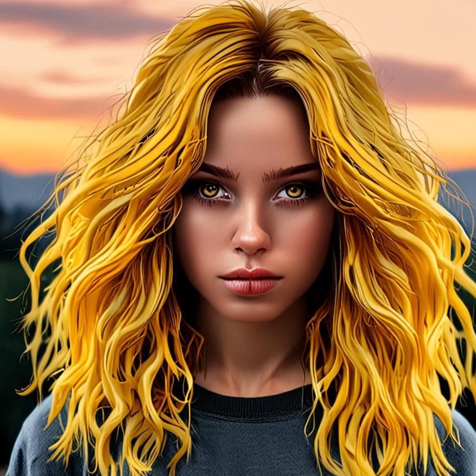 Dream : Seeing my hair turning yellow in a dream