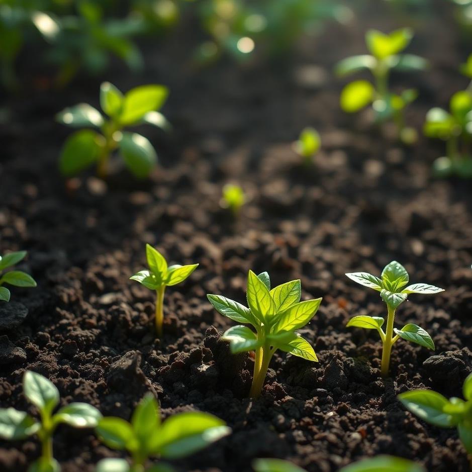Dream : Seeing planting basil seedlings in a dream
