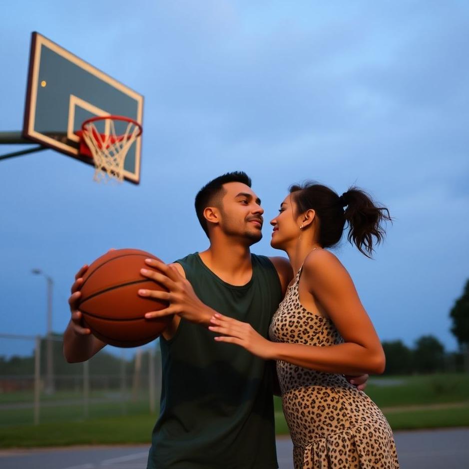Dream : Seeing playing basketball with your lover in your dream