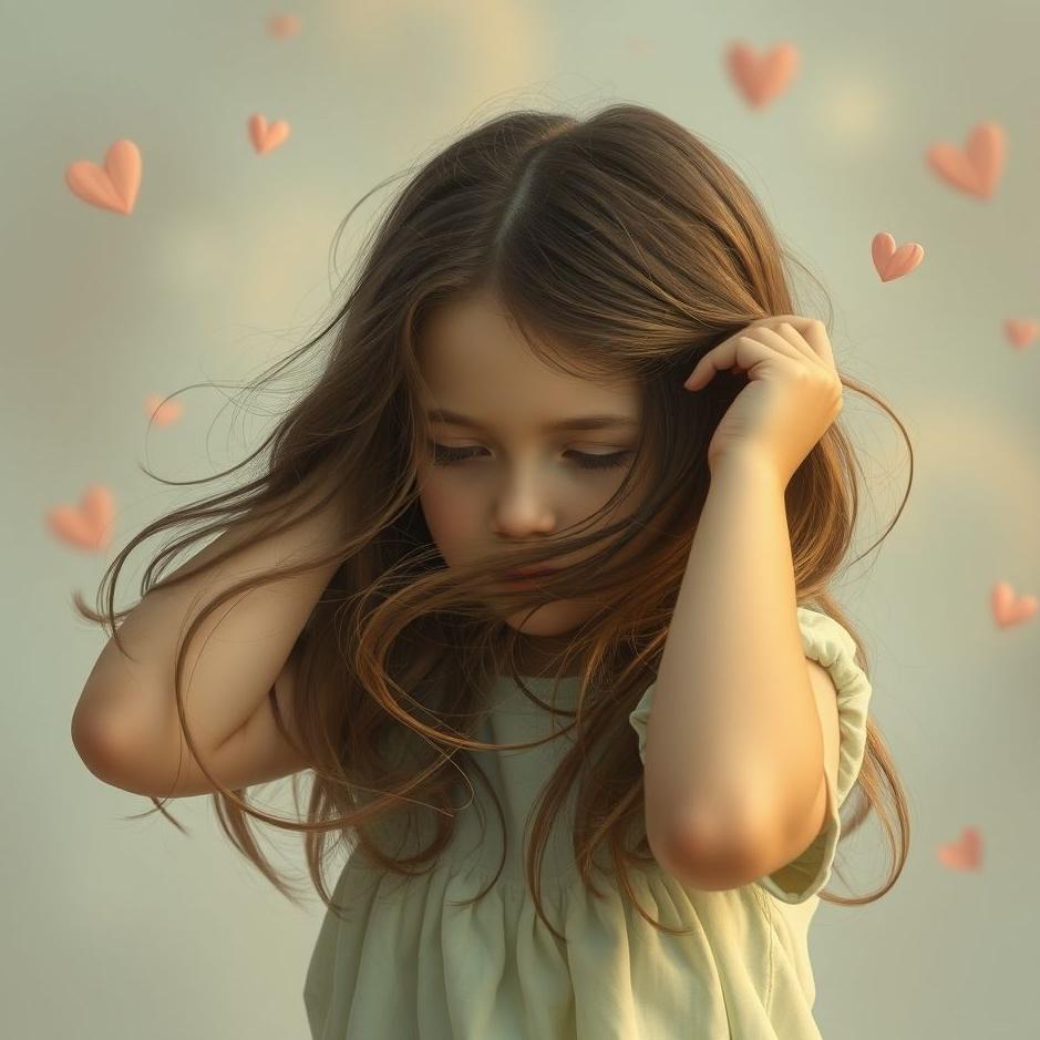 Dream : Seeing playing with a girl's hair in a dream