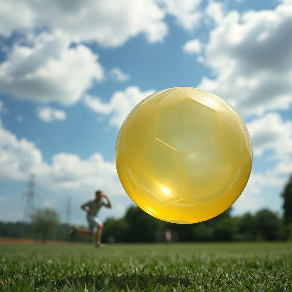 Dream : Seeing playing with a plastic ball in a dream