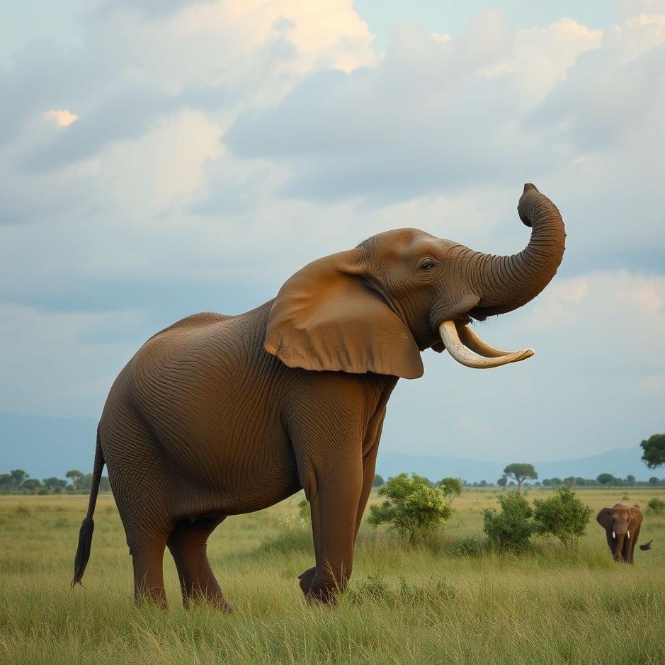 Dream : Seeing playing with an elephant in a dream