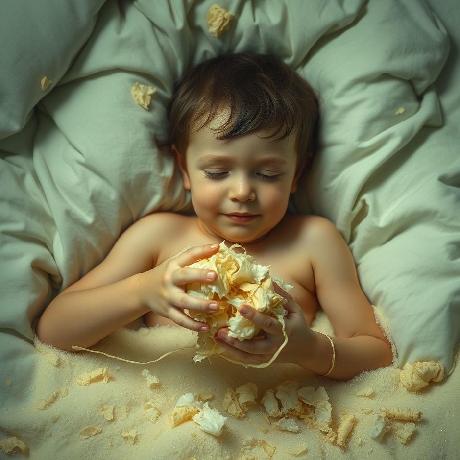 Dream : Seeing playing with human feces in a dream