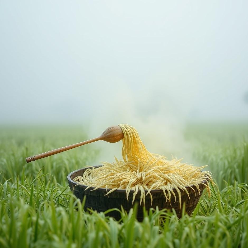 Dream : Seeing playing with rice in a dream