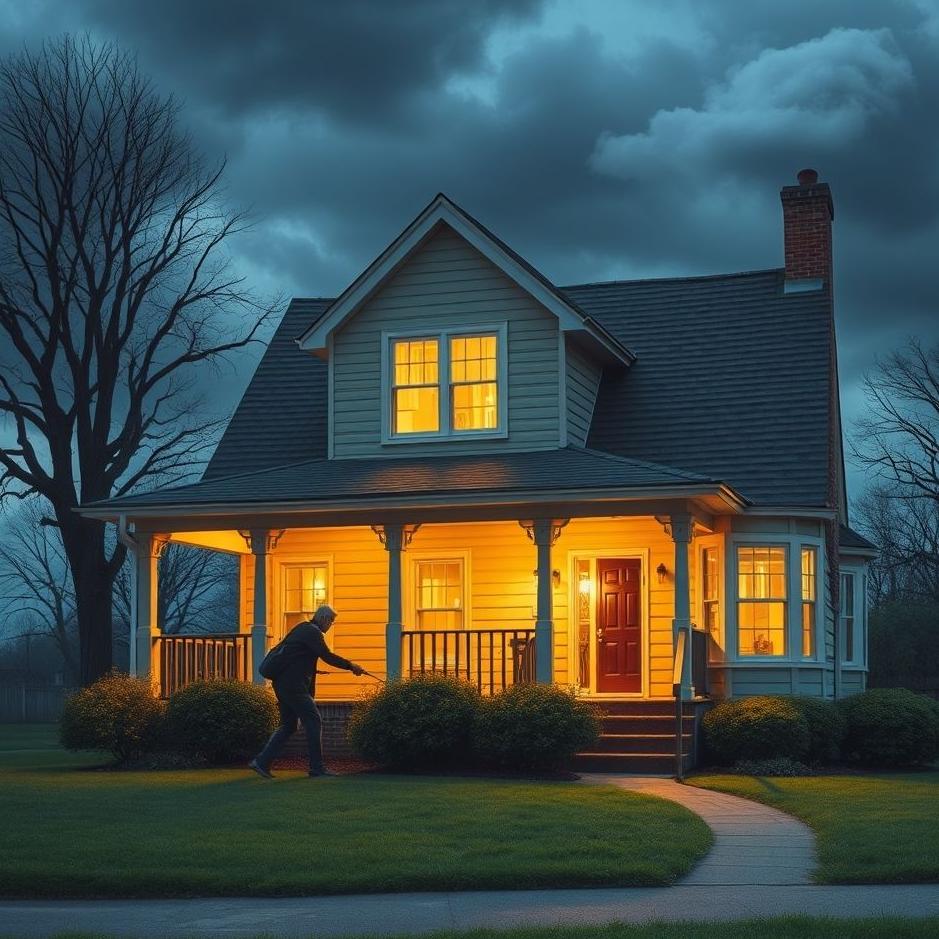 Dream : Seeing protecting the house from thieves in a dream