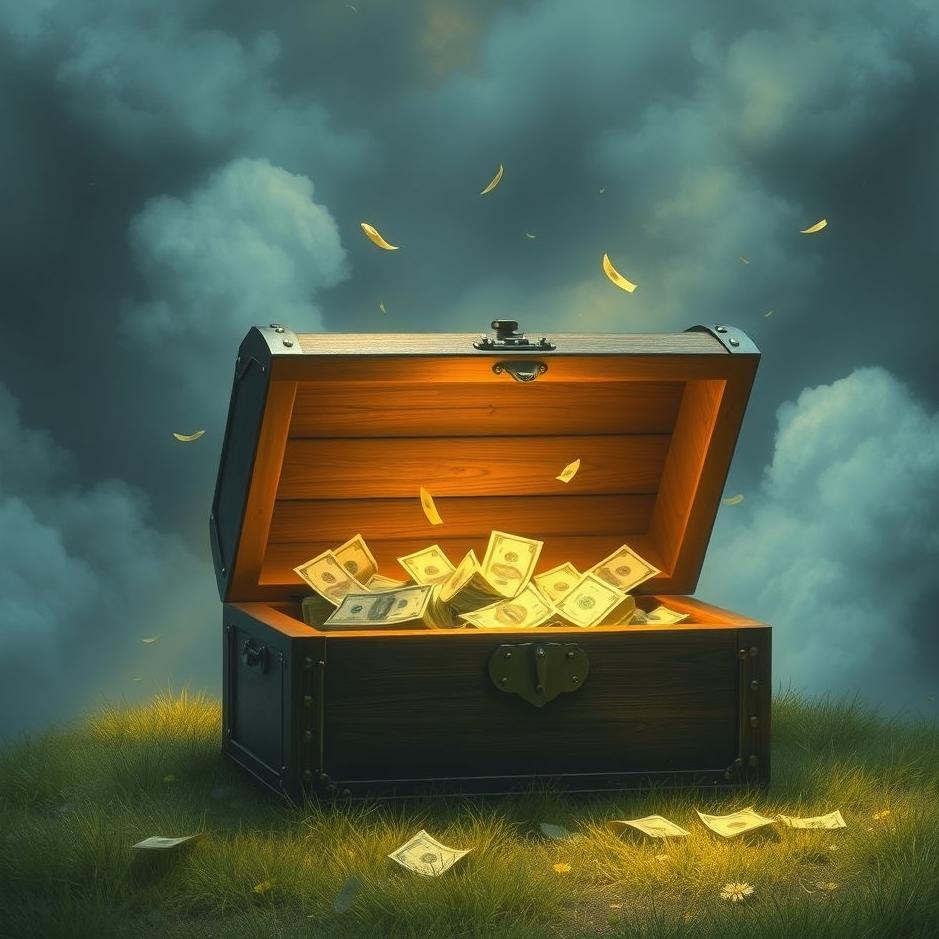 Dream : Seeing putting money in a chest in a dream