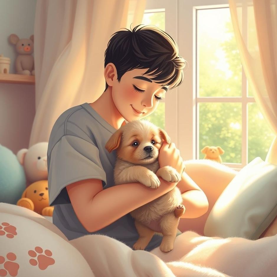 Dream : Seeing raising a puppy in a dream