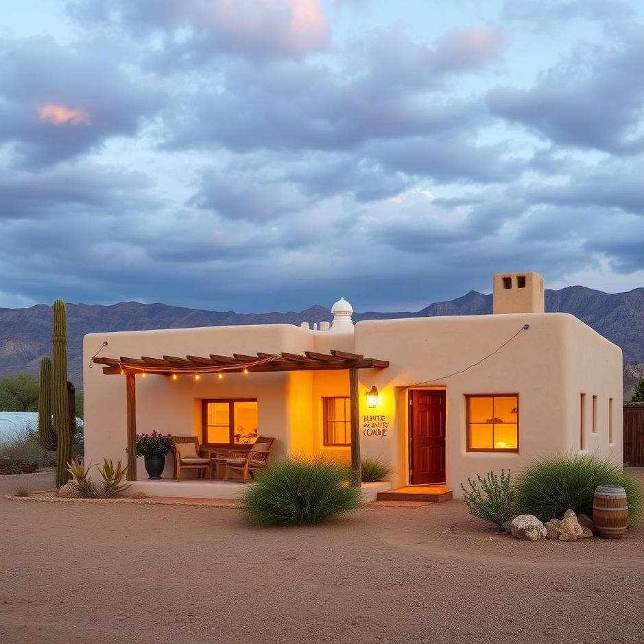 Dream : Seeing renting an adobe house in a dream