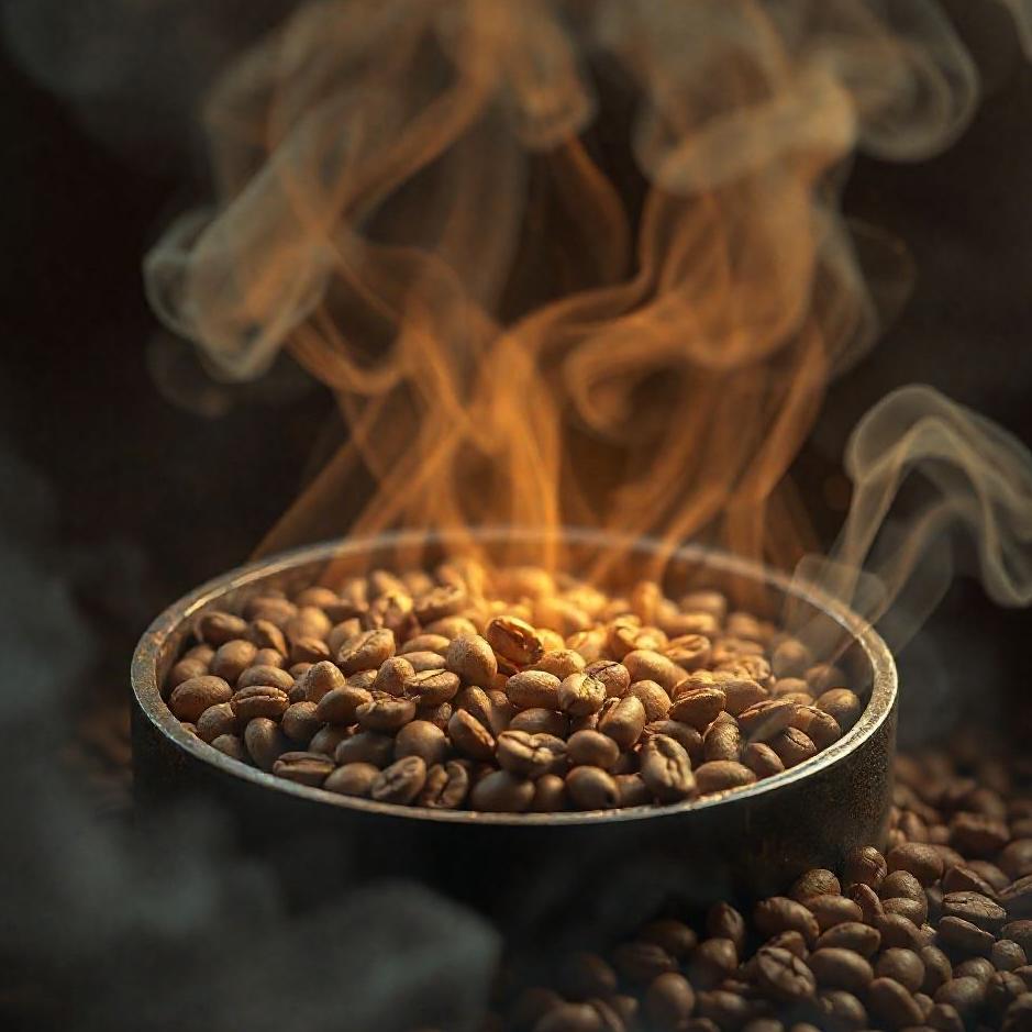 Dream : Seeing roasting coffee beans in a dream