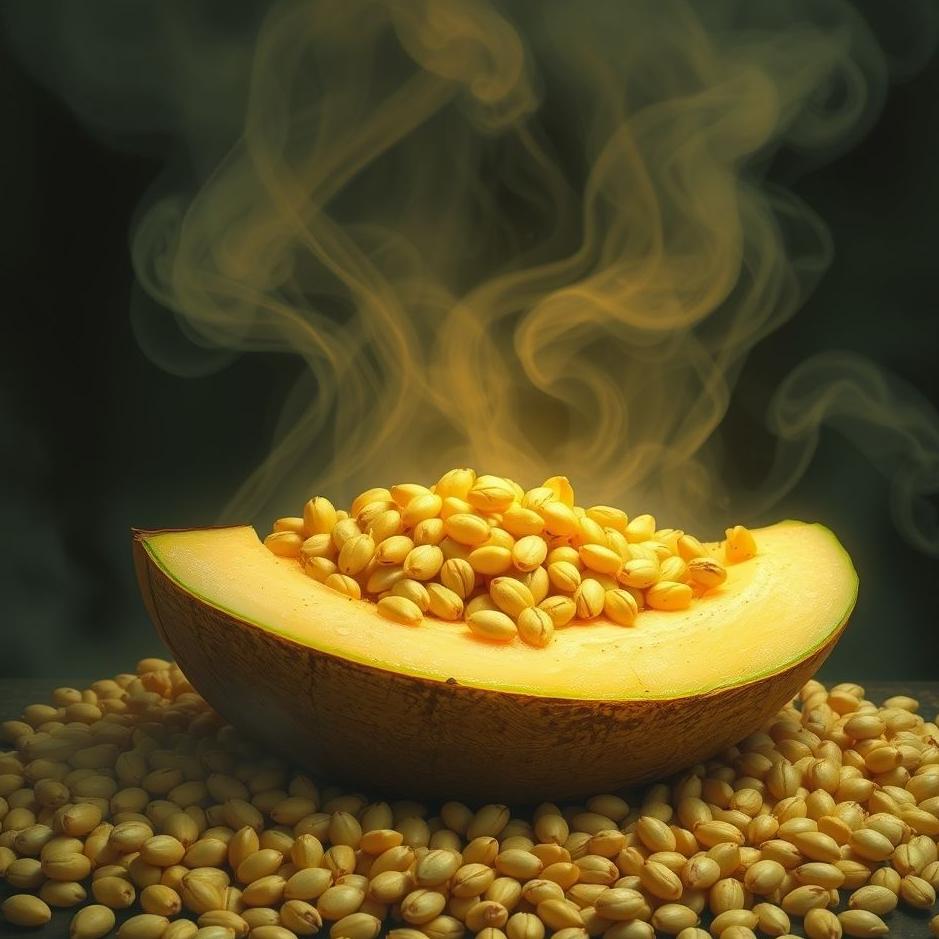 Dream : Seeing roasting melon seeds in a dream
