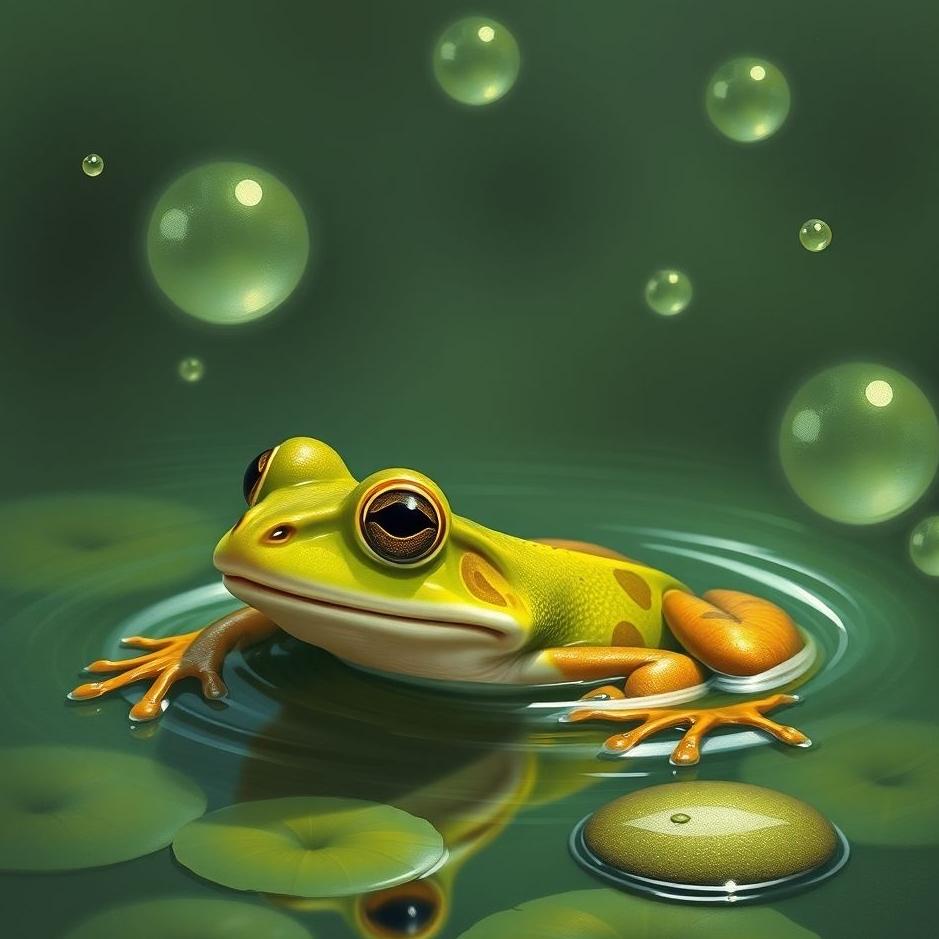 Dream : Seeing saving a frog in a dream