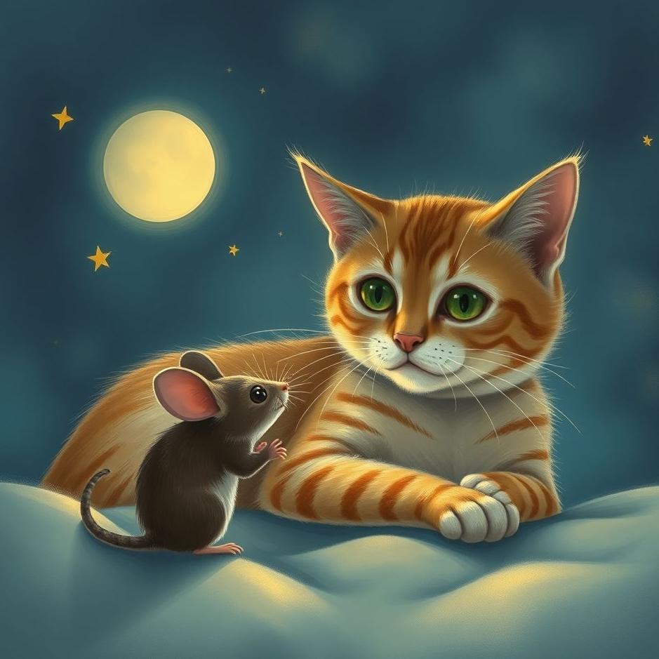 Dream : Seeing saving a mouse from a cat in a dream