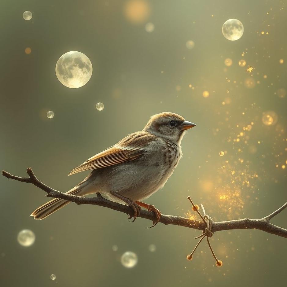 Dream : Seeing saving a sparrow's life in a dream