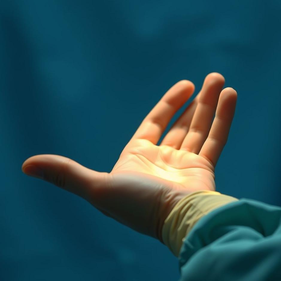 Dream : Seeing surgery on your left hand in a dream