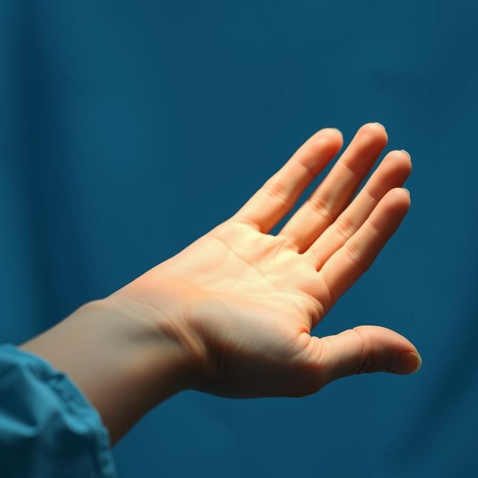 Dream : Seeing surgery on your right hand in a dream